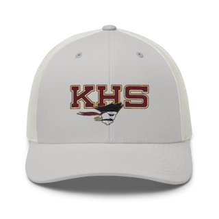 Kingston High School Cheer 38639250 Retro Trucker Hat | Yupoong 6606