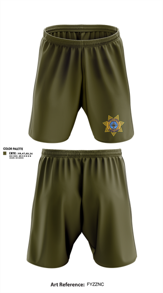 Athletic Shorts With Pockets, Clinton County Sheriff's Office, Police, Teamtime, Team time, sublimation, custom sports apparel, team uniforms, spirit wear, spiritwear, sports uniforms, custom shirts, team store, custom team store, fundraiser sports, apparel fundraiser