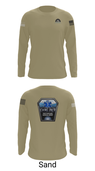 Union Medical Services 64741548 Long Sleeve Performance Shirt 86