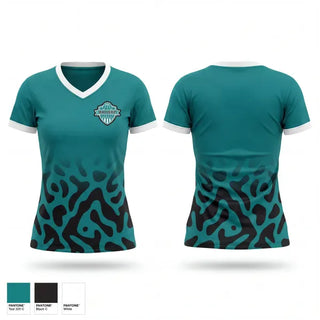 Womens Short Sleeve Vneck Shirt, Nassau Ballerz, Men's Basketball, Teamtime, Team time, sublimation, custom sports apparel, team uniforms, spirit wear, spiritwear, sports uniforms, custom shirts, team store, custom team store, fundraiser sports, apparel fundraiser