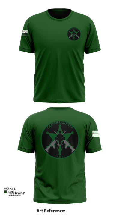 CEDAR COUNTY SRT 26939757 Short Sleeve Performance Shirt - 1