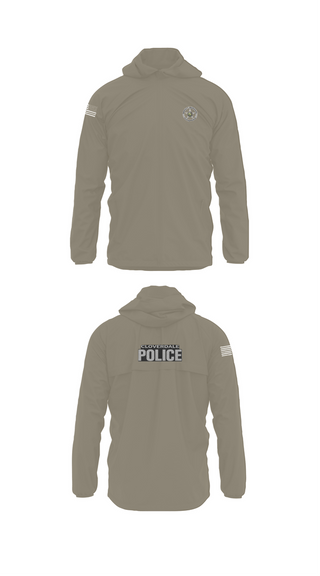 Windbreaker, Cloverdale police department, Police, Teamtime, Team time, sublimation, custom sports apparel, team uniforms, spirit wear, spiritwear, sports uniforms, custom shirts, team store, custom team store, fundraiser sports, apparel fundraiser