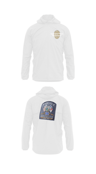 Windbreaker, Lexington Police Department, Police, Teamtime, Team time, sublimation, custom sports apparel, team uniforms, spirit wear, spiritwear, sports uniforms, custom shirts, team store, custom team store, fundraiser sports, apparel fundraiser