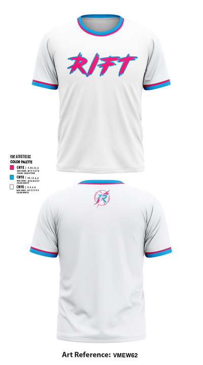 Rift Baseball Short Sleeve Performance Shirt - 13