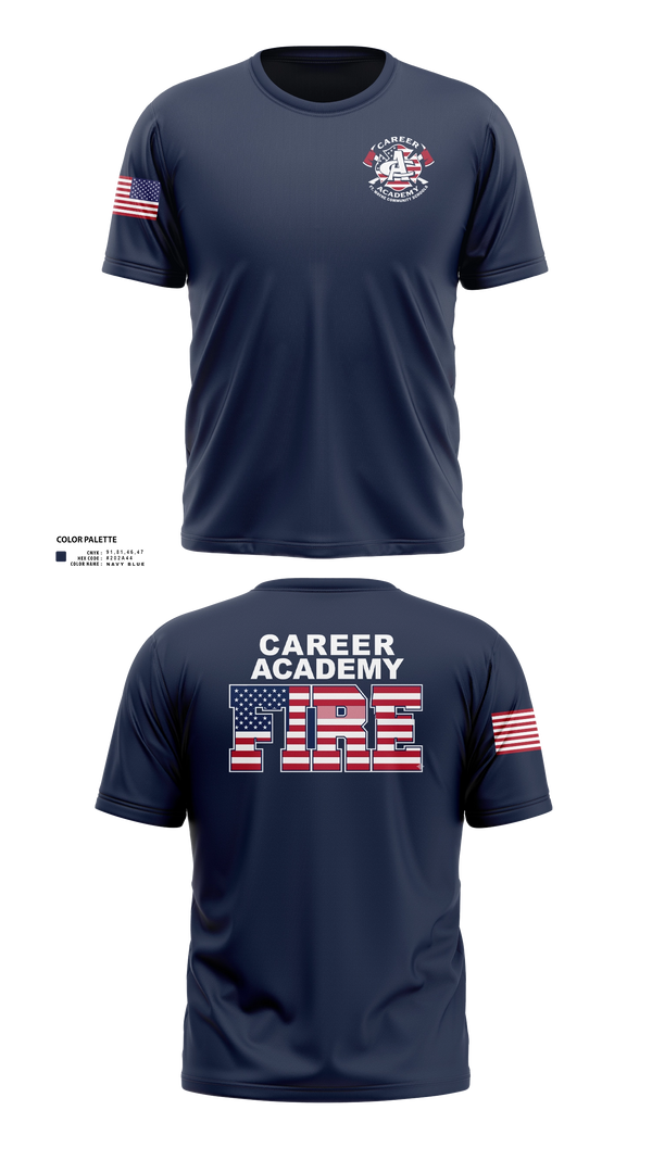 FWCS Career Academy Short Sleeve Performance Shirt - 21