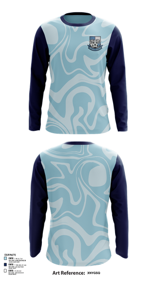 Long Sleeve Performance Shirt, Blaine Bengals, Men's Soccer, Teamtime, Team time, sublimation, custom sports apparel, team uniforms, spirit wear, spiritwear, sports uniforms, custom shirts, team store, custom team store, fundraiser sports, apparel fundraiser