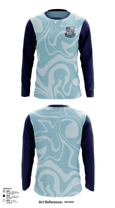 Blaine Bengals 31604304 Long Sleeve Performance Shirt 1