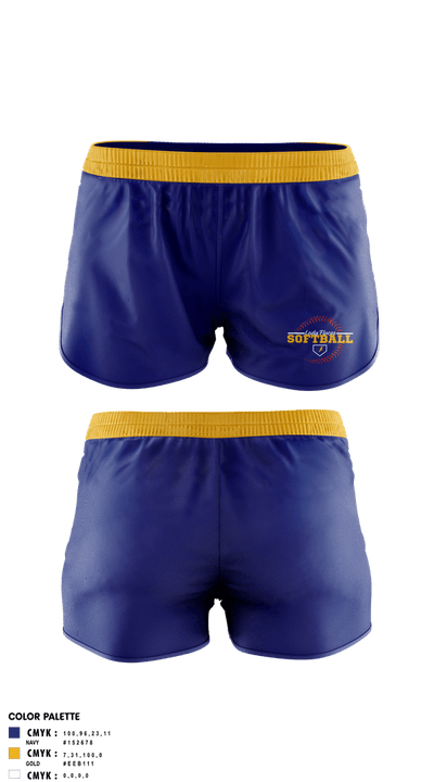 Fluvanna Middle School Softball 32439267 Women's Shorts - 4