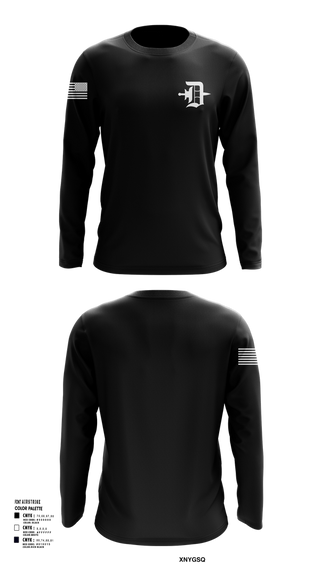 Long Sleeve Performance Shirt, Livonia North Recruiting Station, , Teamtime, Team time, sublimation, custom sports apparel, team uniforms, spirit wear, spiritwear, sports uniforms, custom shirts, team store, custom team store, fundraiser sports, apparel fundraiser