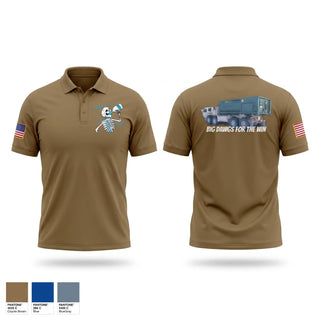 Short Sleeve Performance Polo, Water dawgs 4-1, Army, Teamtime, Team time, sublimation, custom sports apparel, team uniforms, spirit wear, spiritwear, sports uniforms, custom shirts, team store, custom team store, fundraiser sports, apparel fundraiser