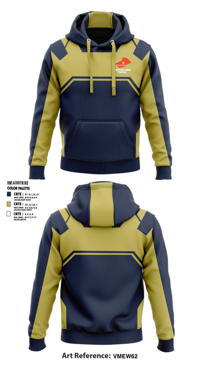 Schuylkill Haven Football 10967518 Hoodie - 1