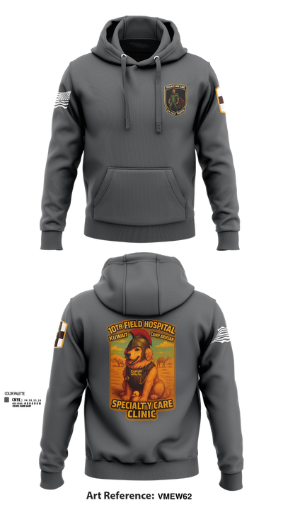 SCC 10th Field Hospital 86139824 Hoodie - 102