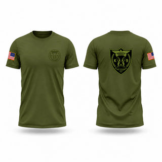 Short Sleeve Performance Shirt, Clay County Sheriff’s Office K9 Unit, Police, Teamtime, Team time, sublimation, custom sports apparel, team uniforms, spirit wear, spiritwear, sports uniforms, custom shirts, team store, custom team store, fundraiser sports, apparel fundraiser