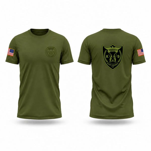 Clay County Sheriff’s Office K9 Unit Short Sleeve Performance Shirt - 1