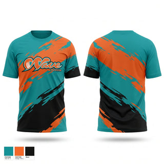 Short Sleeve Performance Shirt, WAVE, Baseball, Teamtime, Team time, sublimation, custom sports apparel, team uniforms, spirit wear, spiritwear, sports uniforms, custom shirts, team store, custom team store, fundraiser sports, apparel fundraiser