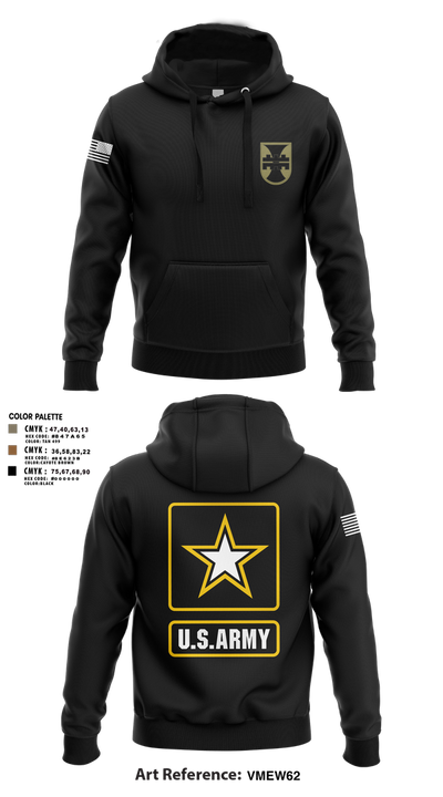 702nd eng 57961606 Hoodie - 3