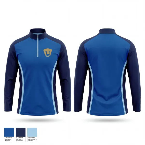 Quarter Zip Jacket, Pumas, Men's Soccer, Teamtime, Team time, sublimation, custom sports apparel, team uniforms, spirit wear, spiritwear, sports uniforms, custom shirts, team store, custom team store, fundraiser sports, apparel fundraiser