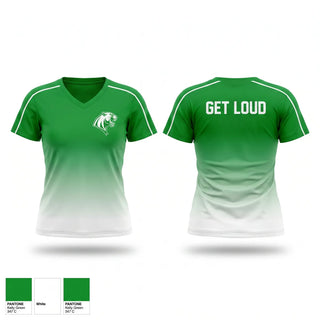 Womens Short Sleeve Vneck Shirt, Calhoun Cougars, Men's Basketball, Teamtime, Team time, sublimation, custom sports apparel, team uniforms, spirit wear, spiritwear, sports uniforms, custom shirts, team store, custom team store, fundraiser sports, apparel fundraiser