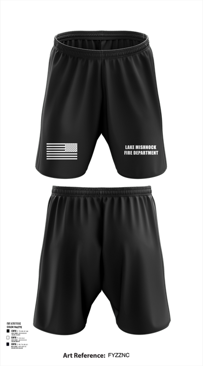 Lake Mishnock Fire Department 27016825 Athletic Shorts With Pockets - 102