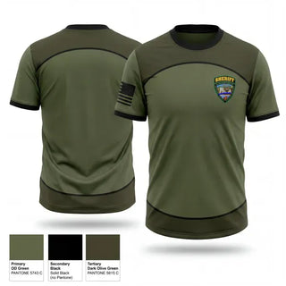 Short Sleeve Performance Shirt, Cleburne County Sheriff’s Office, Police, Teamtime, Team time, sublimation, custom sports apparel, team uniforms, spirit wear, spiritwear, sports uniforms, custom shirts, team store, custom team store, fundraiser sports, apparel fundraiser