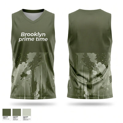 Brooklyn prime time Mens Basketball Jersey - 1