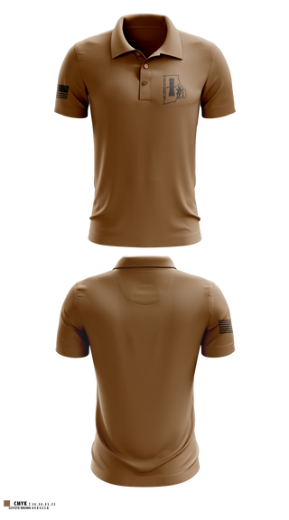 Short Sleeve Performance Polo, 1207 FSC, Army, Teamtime, Team time, sublimation, custom sports apparel, team uniforms, spirit wear, spiritwear, sports uniforms, custom shirts, team store, custom team store, fundraiser sports, apparel fundraiser