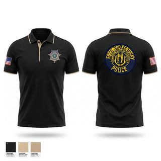 Short Sleeve Performance Polo, EDGEWOOD POLICE, Police, Teamtime, Team time, sublimation, custom sports apparel, team uniforms, spirit wear, spiritwear, sports uniforms, custom shirts, team store, custom team store, fundraiser sports, apparel fundraiser