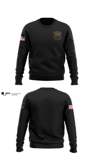 Crew Neck Sweatshirt, Houston Police West Side, Police, Teamtime, Team time, sublimation, custom sports apparel, team uniforms, spirit wear, spiritwear, sports uniforms, custom shirts, team store, custom team store, fundraiser sports, apparel fundraiser