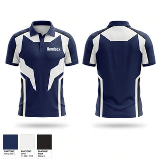 Short Sleeve Performance Polo, Hemlock, Wrestling, Teamtime, Team time, sublimation, custom sports apparel, team uniforms, spirit wear, spiritwear, sports uniforms, custom shirts, team store, custom team store, fundraiser sports, apparel fundraiser