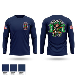 Long Sleeve Performance Shirt, Piercetown Fire Department, Fire Department, Teamtime, Team time, sublimation, custom sports apparel, team uniforms, spirit wear, spiritwear, sports uniforms, custom shirts, team store, custom team store, fundraiser sports, apparel fundraiser