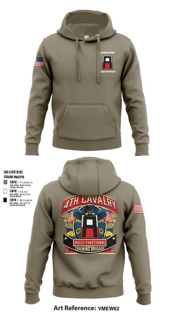 Hoodie, 4/409th BSB, Army, Teamtime, Team time, sublimation, custom sports apparel, team uniforms, spirit wear, spiritwear, sports uniforms, custom shirts, team store, custom team store, fundraiser sports, apparel fundraiser
