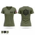 Luzerne County Sheriff’s Department Women's Short Sleeve V-neck Shirt - 1