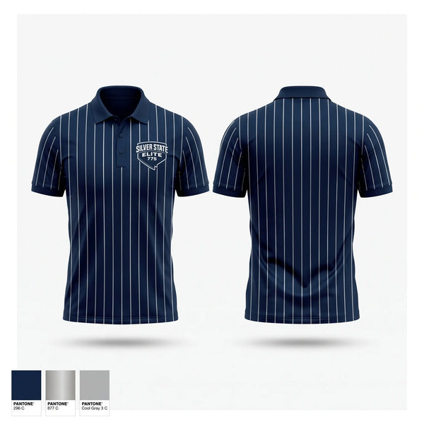 Short Sleeve Performance Polo, SilverStateElite, Baseball, Teamtime, Team time, sublimation, custom sports apparel, team uniforms, spirit wear, spiritwear, sports uniforms, custom shirts, team store, custom team store, fundraiser sports, apparel fundraiser