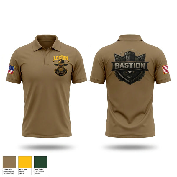 Short Sleeve Performance Polo, 3 Squad, Legion Platoon, Army, Teamtime, Team time, sublimation, custom sports apparel, team uniforms, spirit wear, spiritwear, sports uniforms, custom shirts, team store, custom team store, fundraiser sports, apparel fundraiser