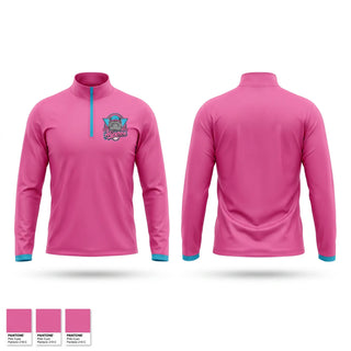 Quarter Zip Jacket, Lone star hippos, Baseball, Teamtime, Team time, sublimation, custom sports apparel, team uniforms, spirit wear, spiritwear, sports uniforms, custom shirts, team store, custom team store, fundraiser sports, apparel fundraiser