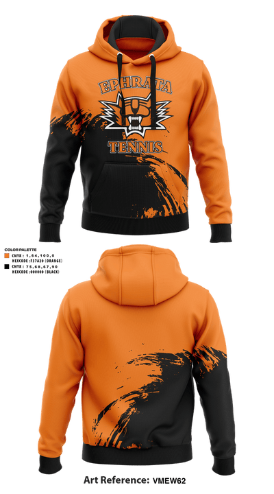 Ephrata High School Tennis 57707474 Hoodie - 1