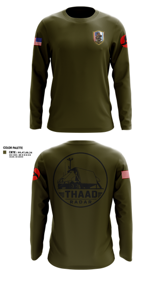 Long Sleeve Performance Shirt, 13th MDB, Army, Teamtime, Team time, sublimation, custom sports apparel, team uniforms, spirit wear, spiritwear, sports uniforms, custom shirts, team store, custom team store, fundraiser sports, apparel fundraiser