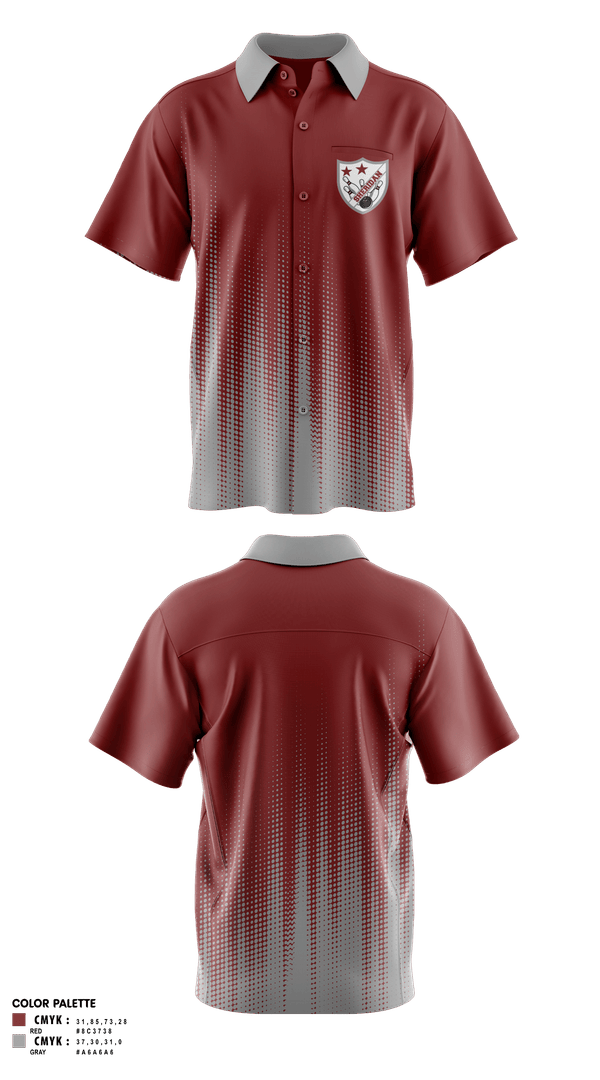 Short Sleeve Bowling Jersey, Sheridan High School Bowling, Bowling, Teamtime, Team time, sublimation, custom sports apparel, team uniforms, spirit wear, spiritwear, sports uniforms, custom shirts, team store, custom team store, fundraiser sports, apparel fundraiser