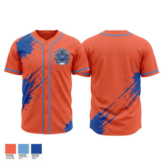 Full Button Baseball Jersey, Back bay blue crabs, Baseball, Teamtime, Team time, sublimation, custom sports apparel, team uniforms, spirit wear, spiritwear, sports uniforms, custom shirts, team store, custom team store, fundraiser sports, apparel fundraiser