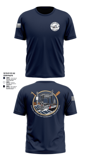 Short Sleeve Performance Shirt, CG STA OAK ISLAND, Coast Guard, Teamtime, Team time, sublimation, custom sports apparel, team uniforms, spirit wear, spiritwear, sports uniforms, custom shirts, team store, custom team store, fundraiser sports, apparel fundraiser
