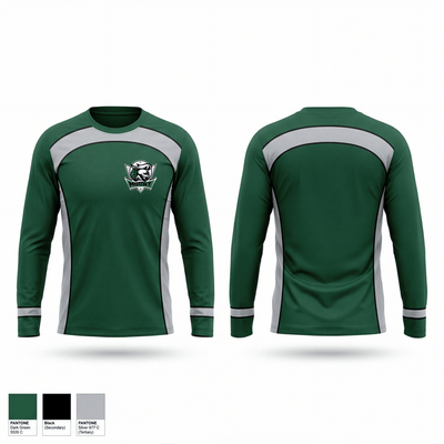 Mount Pleasant Lady Knights 62227651 Long Sleeve Performance Shirt 1