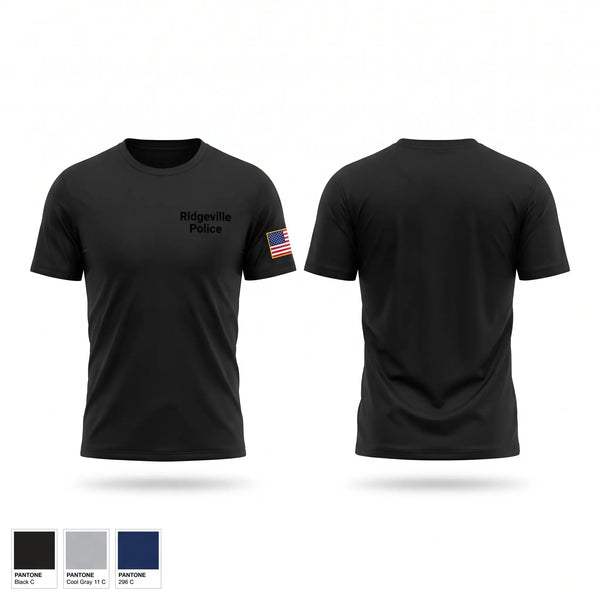 Short Sleeve Performance Shirt, Ridgeville Police, Police, Teamtime, Team time, sublimation, custom sports apparel, team uniforms, spirit wear, spiritwear, sports uniforms, custom shirts, team store, custom team store, fundraiser sports, apparel fundraiser