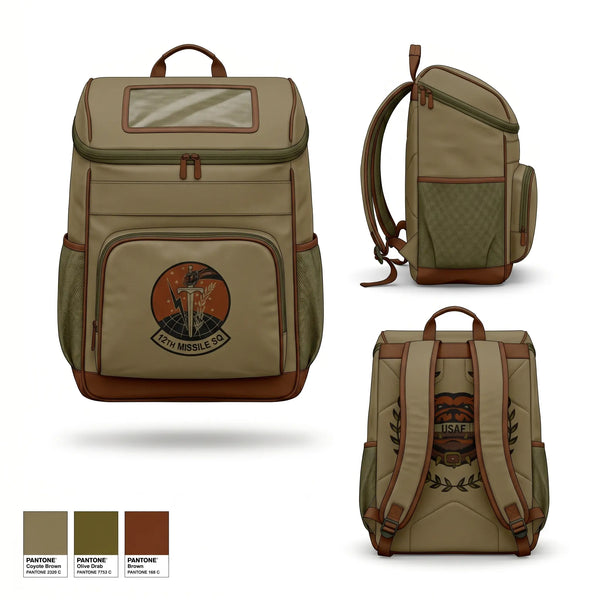Gear Bag, 12th Missile Squadron, Air Force, Teamtime, Team time, sublimation, custom sports apparel, team uniforms, spirit wear, spiritwear, sports uniforms, custom shirts, team store, custom team store, fundraiser sports, apparel fundraiser