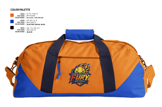 Duffle Bag, Downingtown Fury, Softball, Teamtime, Team time, sublimation, custom sports apparel, team uniforms, spirit wear, spiritwear, sports uniforms, custom shirts, team store, custom team store, fundraiser sports, apparel fundraiser