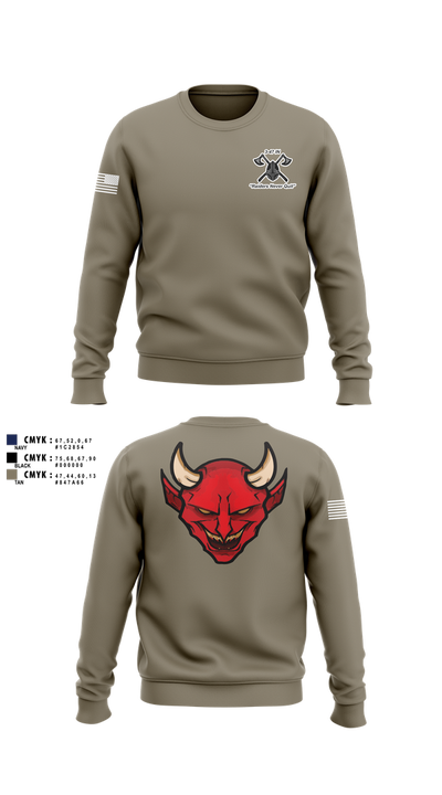 D Co 3-47 75831418 Crew Neck Sweatshirt - 102