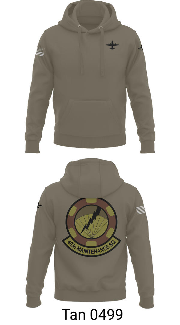 Hoodie, 403 Maintenance Sqd, Air Force, Teamtime, Team time, sublimation, custom sports apparel, team uniforms, spirit wear, spiritwear, sports uniforms, custom shirts, team store, custom team store, fundraiser sports, apparel fundraiser