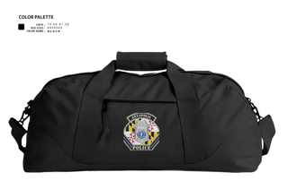 Duffle Bag, Crisis Negotiation Team, Police, Teamtime, Team time, sublimation, custom sports apparel, team uniforms, spirit wear, spiritwear, sports uniforms, custom shirts, team store, custom team store, fundraiser sports, apparel fundraiser
