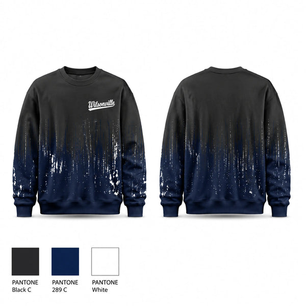 Crew Neck Sweatshirt, Wilsonville, Men's Basketball, Teamtime, Team time, sublimation, custom sports apparel, team uniforms, spirit wear, spiritwear, sports uniforms, custom shirts, team store, custom team store, fundraiser sports, apparel fundraiser