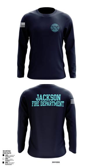 Long Sleeve Performance Shirt, Jackson Fire Department, Fire Department, Teamtime, Team time, sublimation, custom sports apparel, team uniforms, spirit wear, spiritwear, sports uniforms, custom shirts, team store, custom team store, fundraiser sports, apparel fundraiser