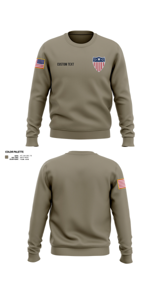 Crew Neck Sweatshirt, 38th RSG, Army, Teamtime, Team time, sublimation, custom sports apparel, team uniforms, spirit wear, spiritwear, sports uniforms, custom shirts, team store, custom team store, fundraiser sports, apparel fundraiser